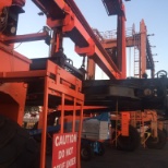 Cranes used for loading and unloading rail cars