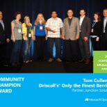 Microsoft Awards Driscoll's CIO & team