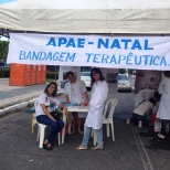 Ação social na cidade de Natal, RN.