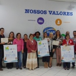 Equipe do Instituto Arcor Brasil e das escolas no evento em Campinas.