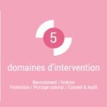 5 domaines d'intervention