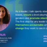 Neha A, Sr Director of HR in India, shares how she continues to form an inclusive work environment.