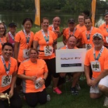 Our associates participating in local races for MoFit our wellness program