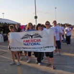 ANICO Employee's participating in the Relay for Life.