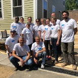 The Related Team helping with Habitat for Humanity