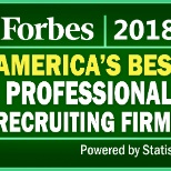 Forbes - America's Best Professional Recruiting Firms - 2018