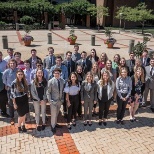 Group of Summer interns at Reynolds headquarters in Dayton, Ohio.